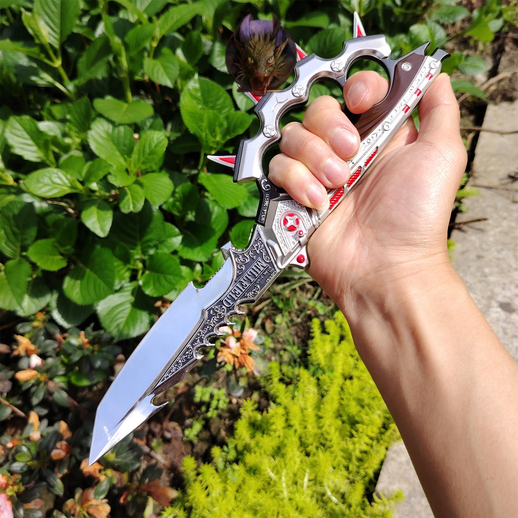 Delta Force Creed Knife Metal Blunt Replica