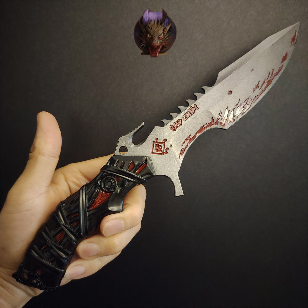 Delta Force Asara's Executioner Dagger 1:1 Scale Metal Replica
