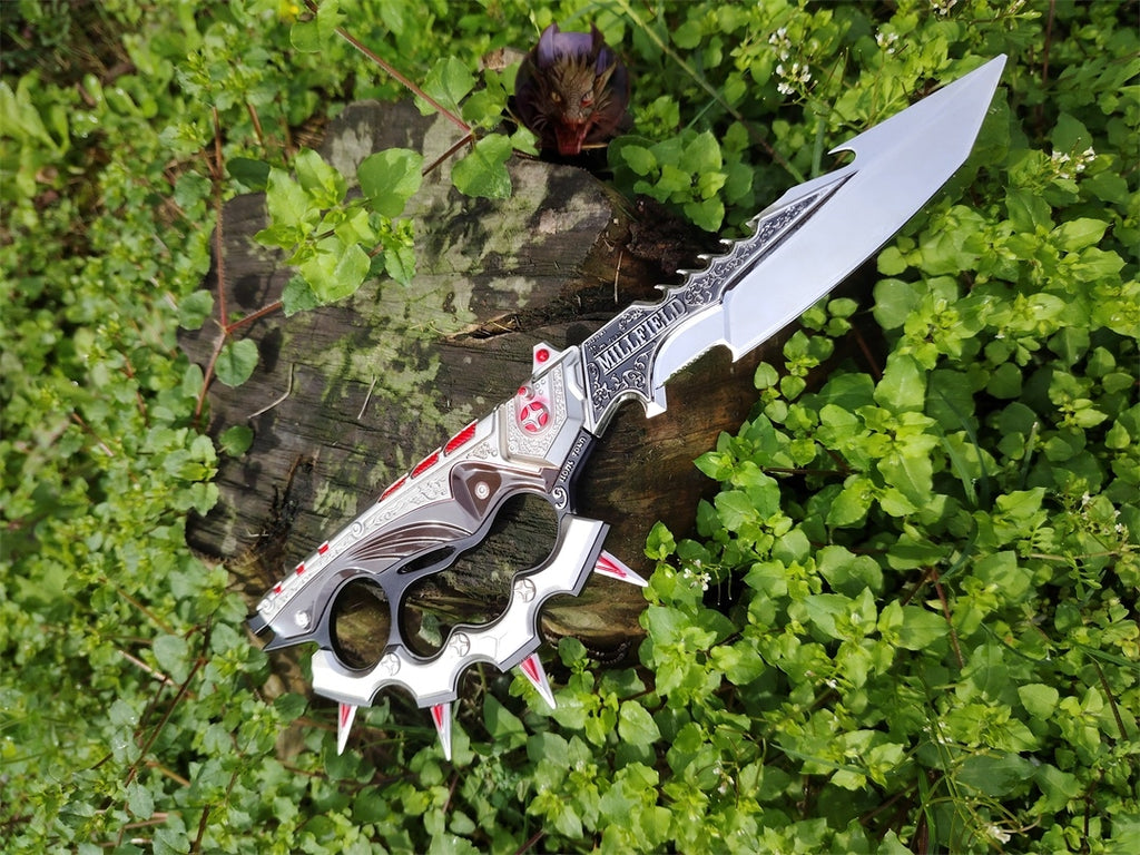 Delta Force Creed Knife Metal Blunt Replica