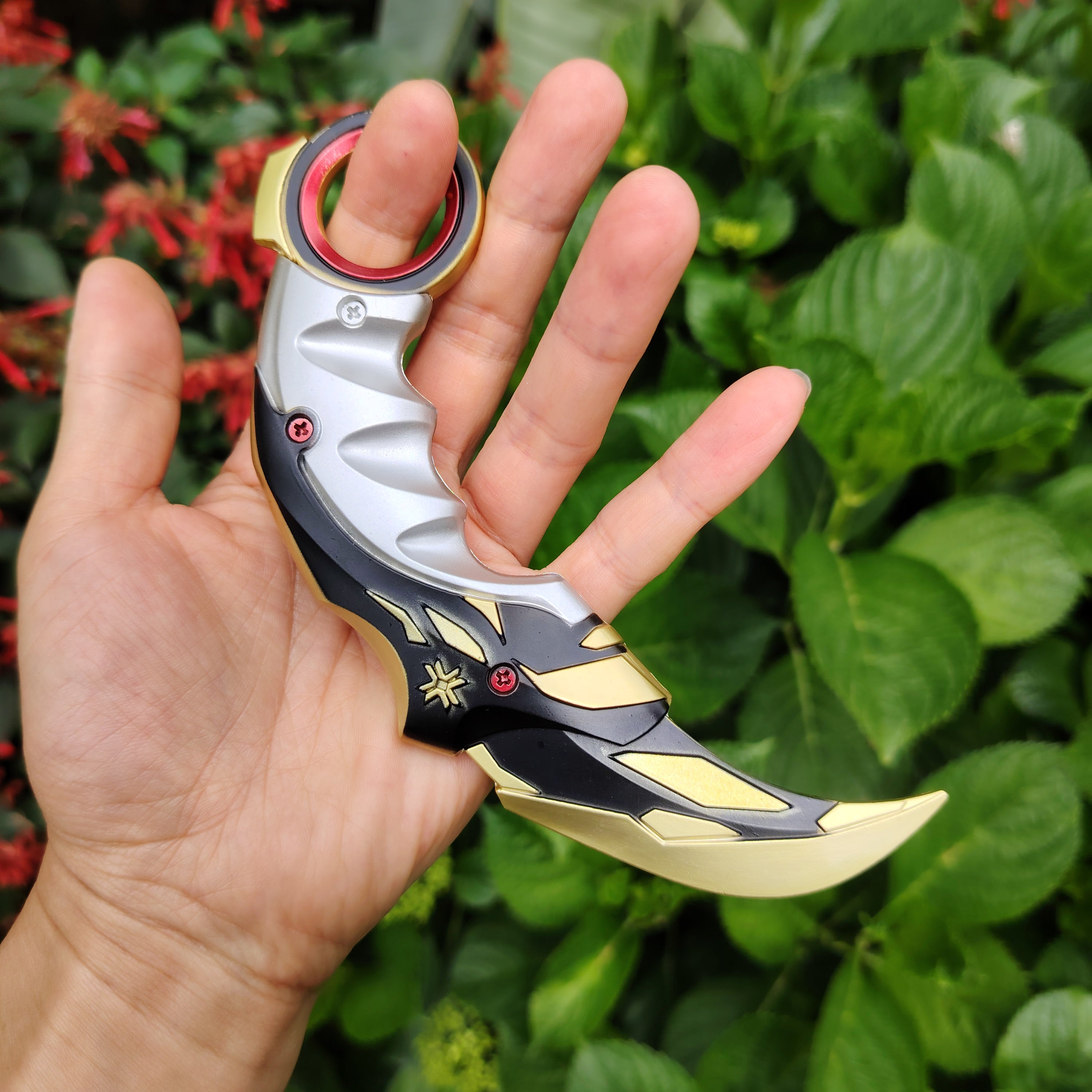 Val Game Props Metal Champion Karambi Replica