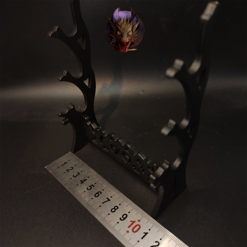 3-Layer Wood Display Holder Mini Katana Stand