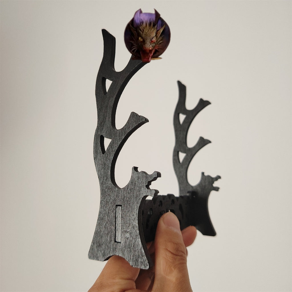 3-Layer Wood Display Holder Mini Katana Stand