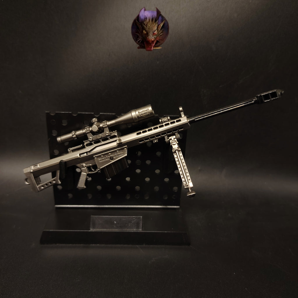 Metal Barrett M82A1 Sniper Rifle Gun Replica
