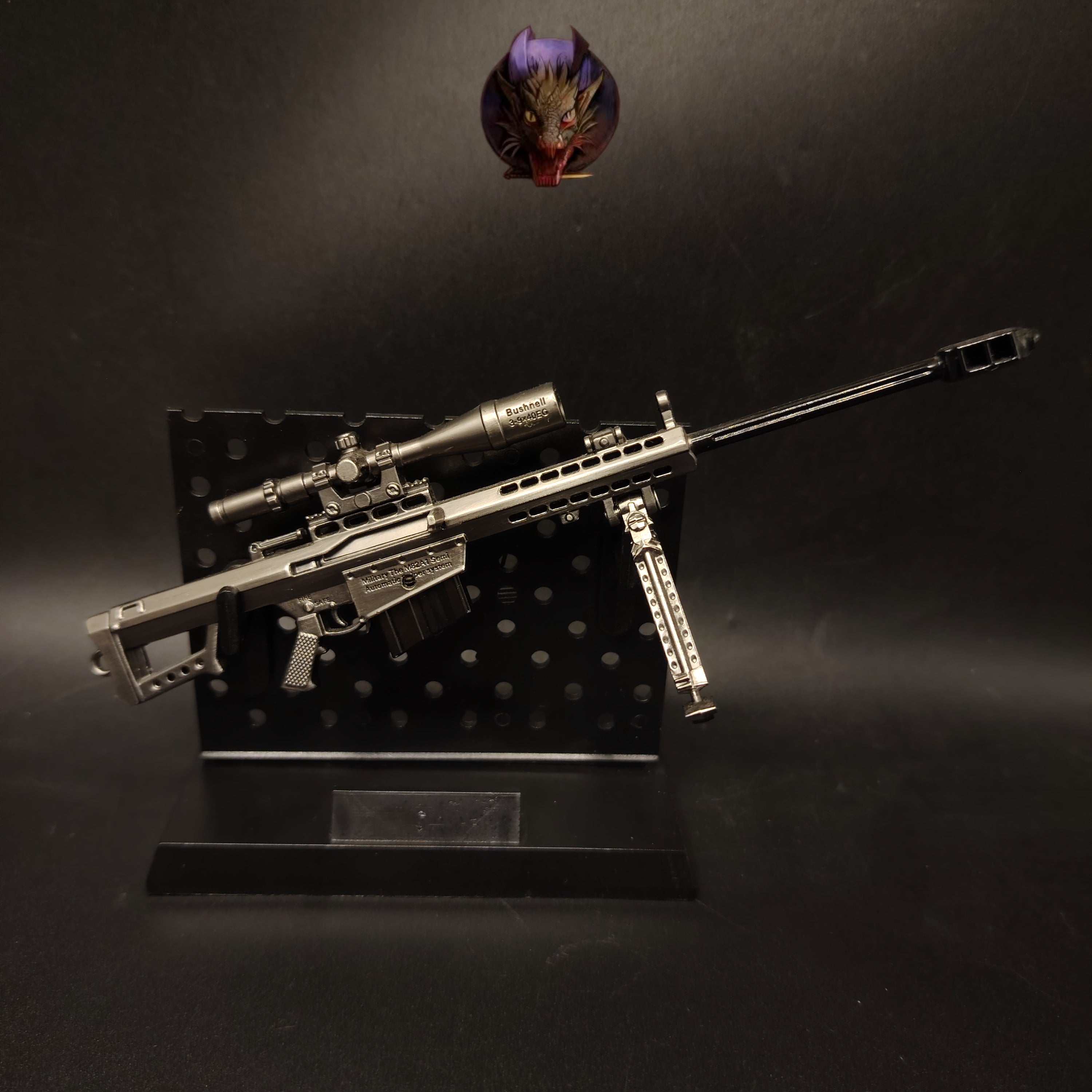 Metal Barrett M82A1 Sniper Rifle Gun Replica