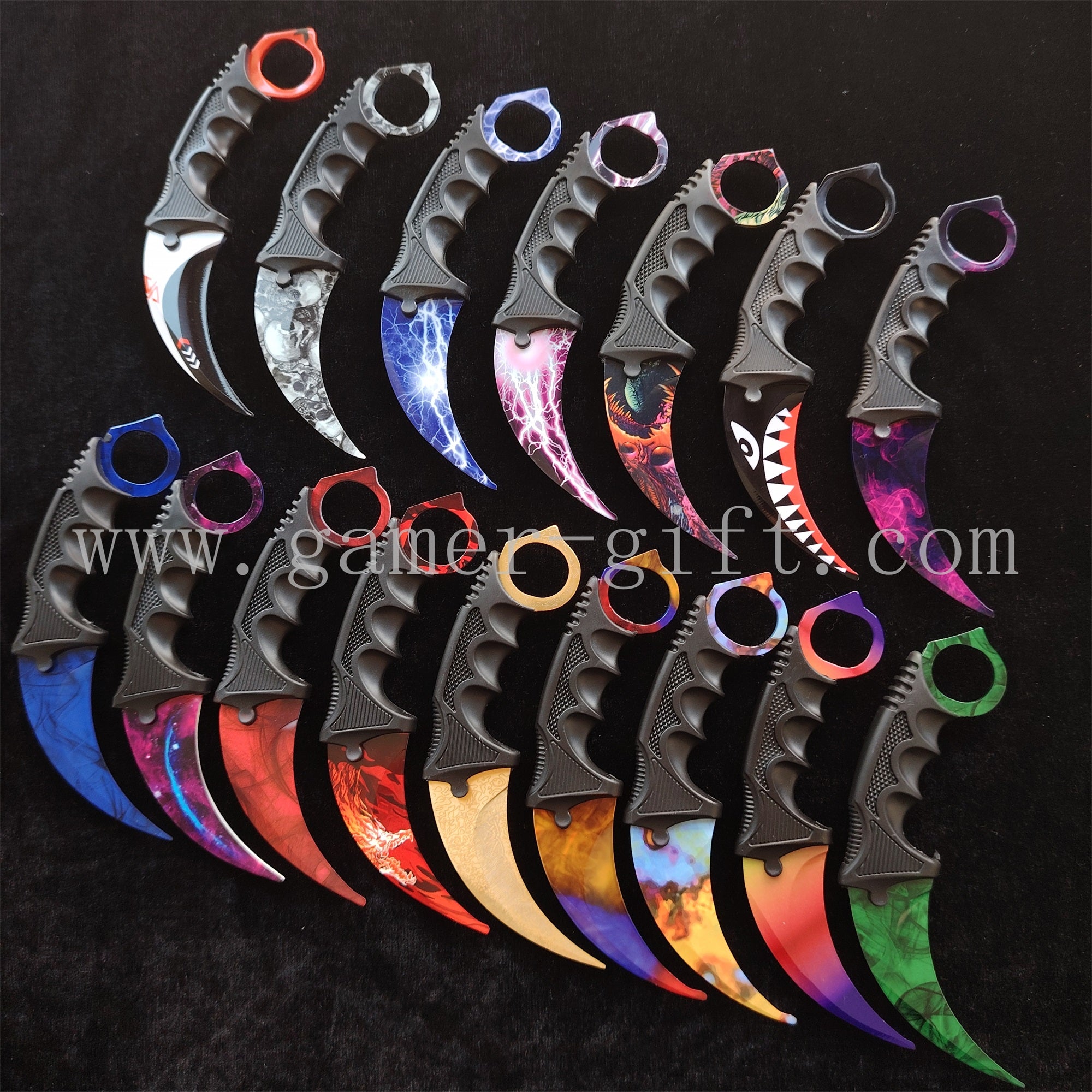 Go Game Karambit Trainer Blunt Steel Replica Collections