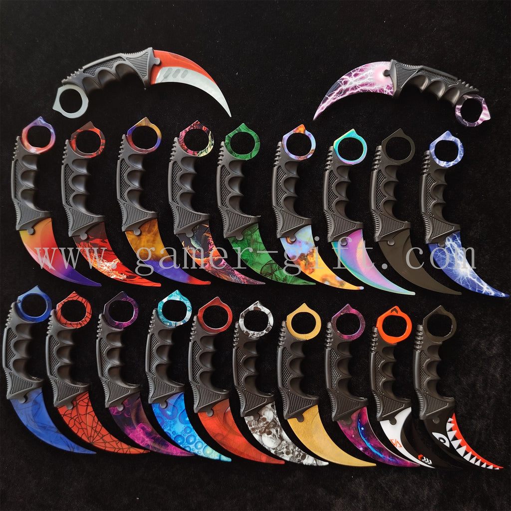Go Game Karambit Trainer Blunt Steel Replica Collections