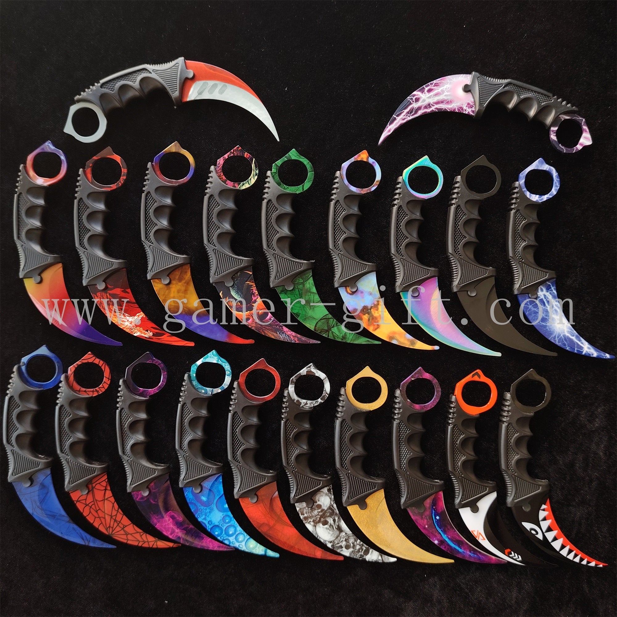 Go Game Karambit Trainer Blunt Steel Replica Collections