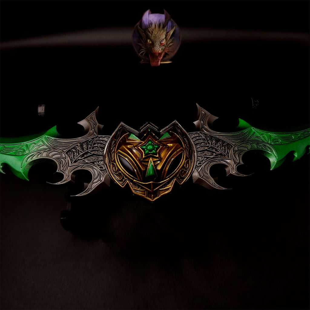 WOW Classical Weapons Illidan Stormrage Warglaive of Azzinoth Metal Replica
