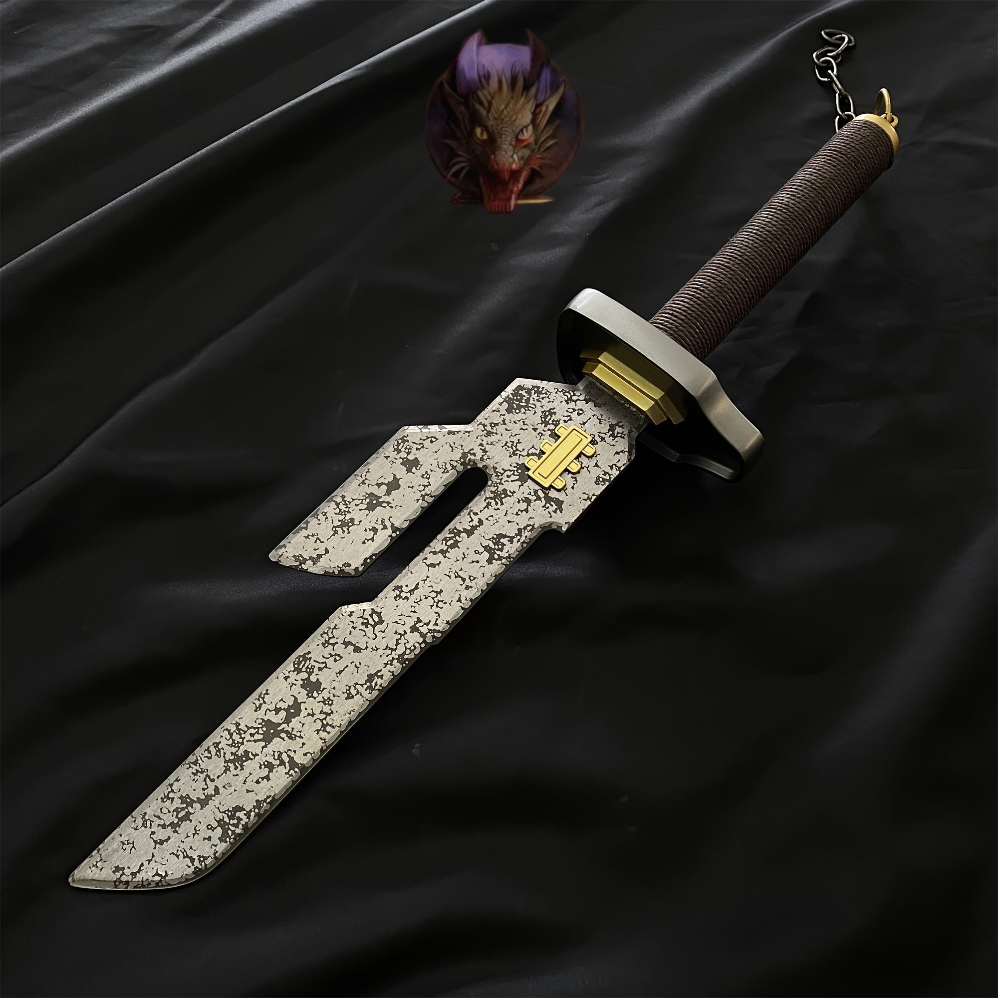 Inverted Spear Of Heaven 54CM Steel Replica With Stand