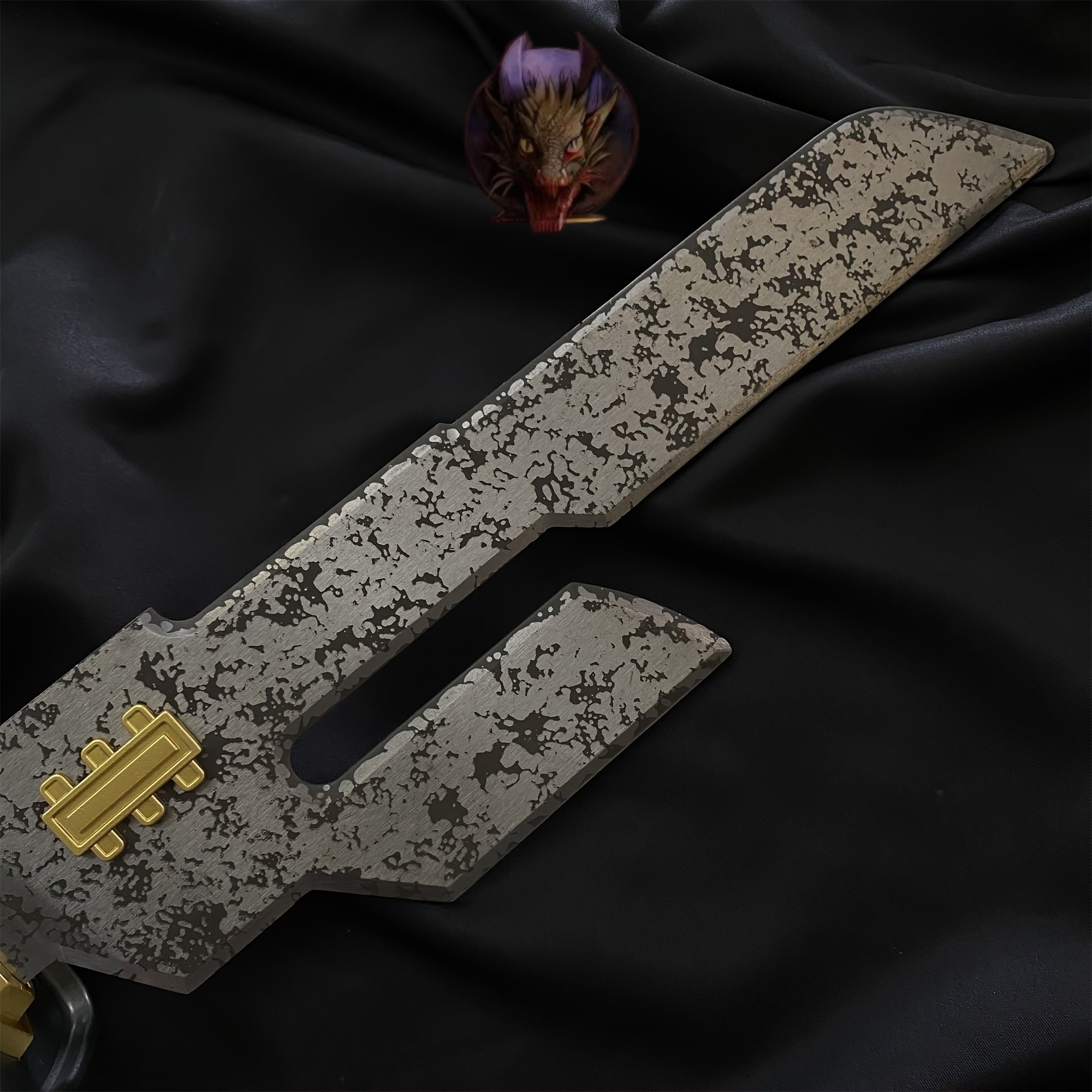 Inverted Spear Of Heaven 54CM Steel Replica With Stand
