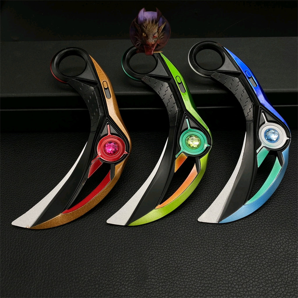 Metal Ion Karambit Replica Replicas 3 Colors Gamer Gift