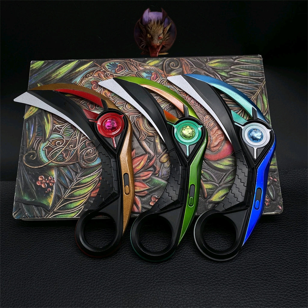Metal Ion Karambit Replica Replicas 3 Colors Gamer Gift
