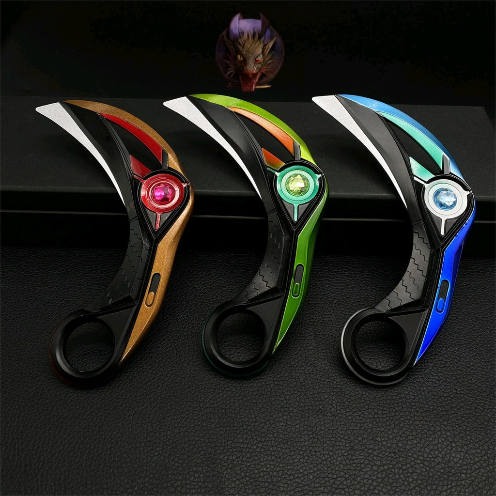 Metal Ion Karambit Replica Replicas 3 Colors Gamer Gift