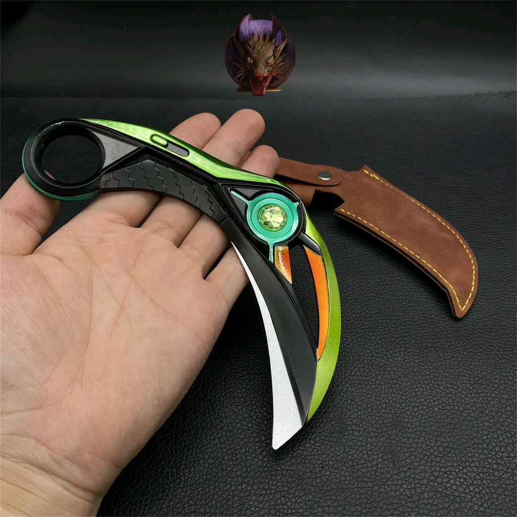 Metal Ion Karambit Replica Replicas 3 Colors Gamer Gift
