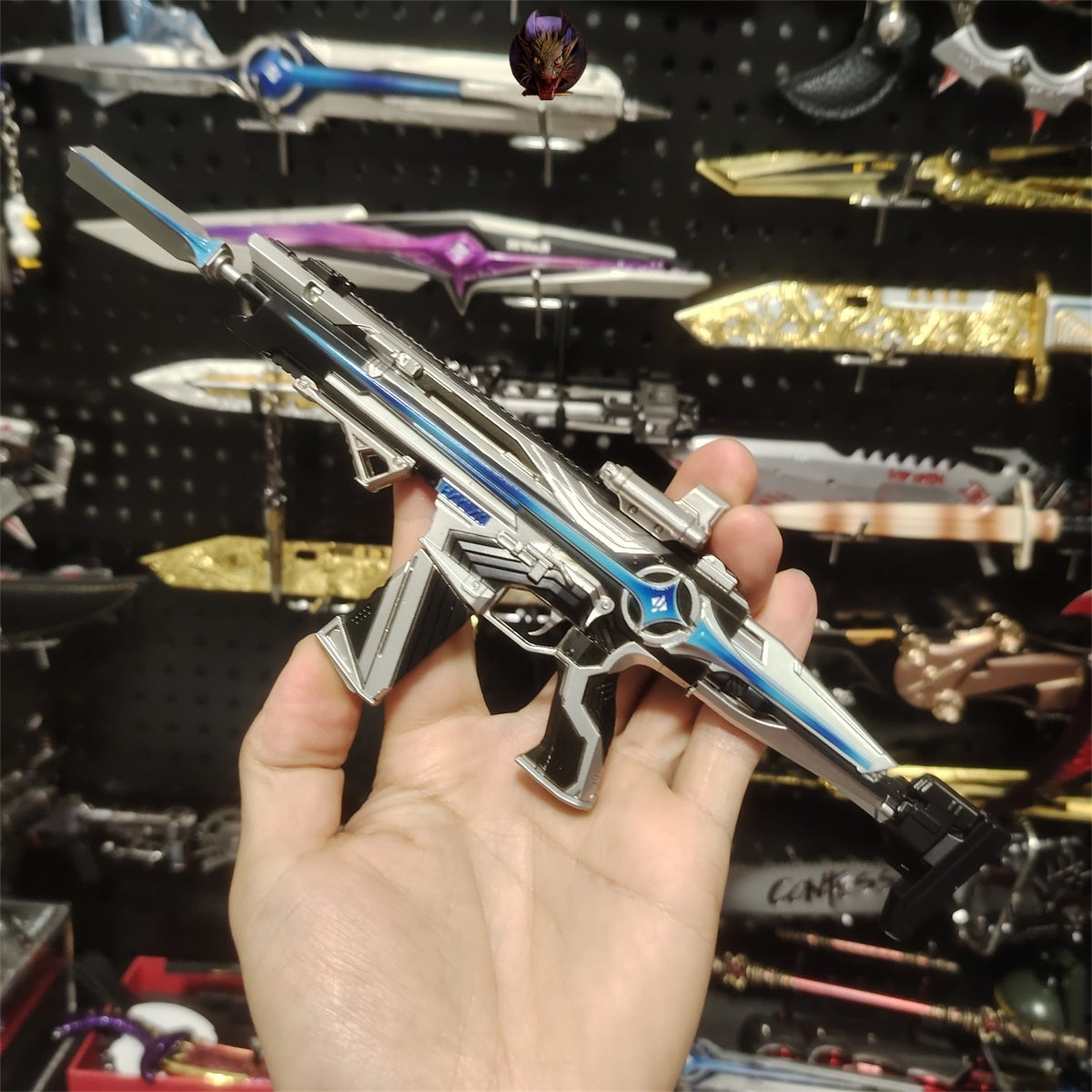 Delta Force K437 Desmoulins Skin AR Metal Miniature Replica Gun Mode