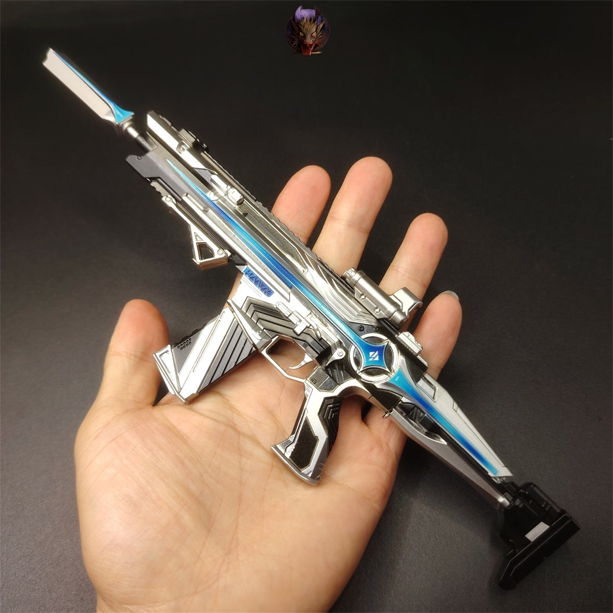 Delta Force K437 Desmoulins Skin AR Metal Miniature Replica Gun Mode