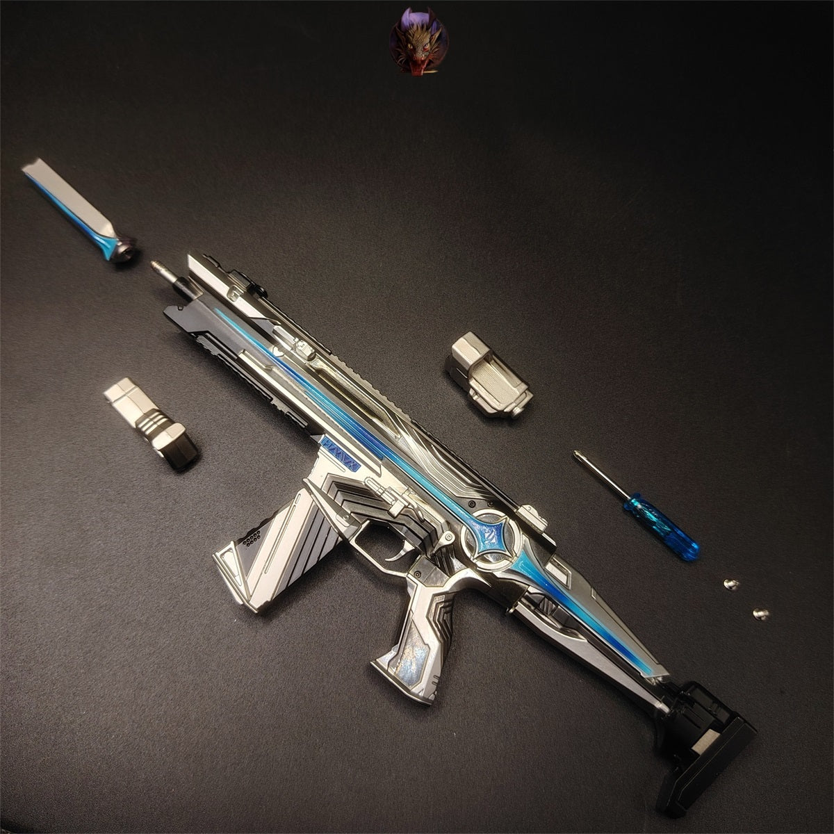 Delta Force K437 Desmoulins Skin AR Metal Miniature Replica Gun Mode
