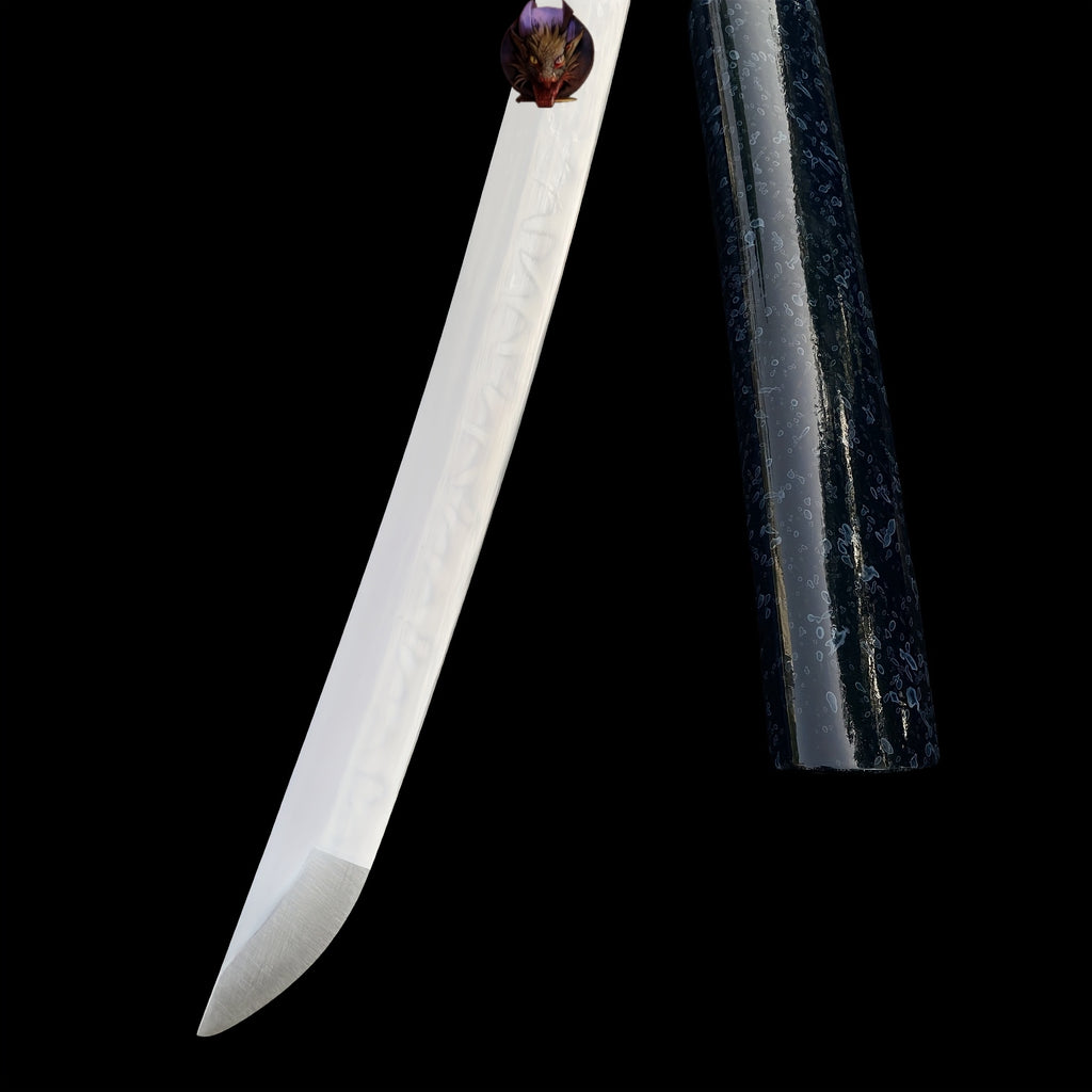 Life-size Blue Monster Carbon Steel Katana