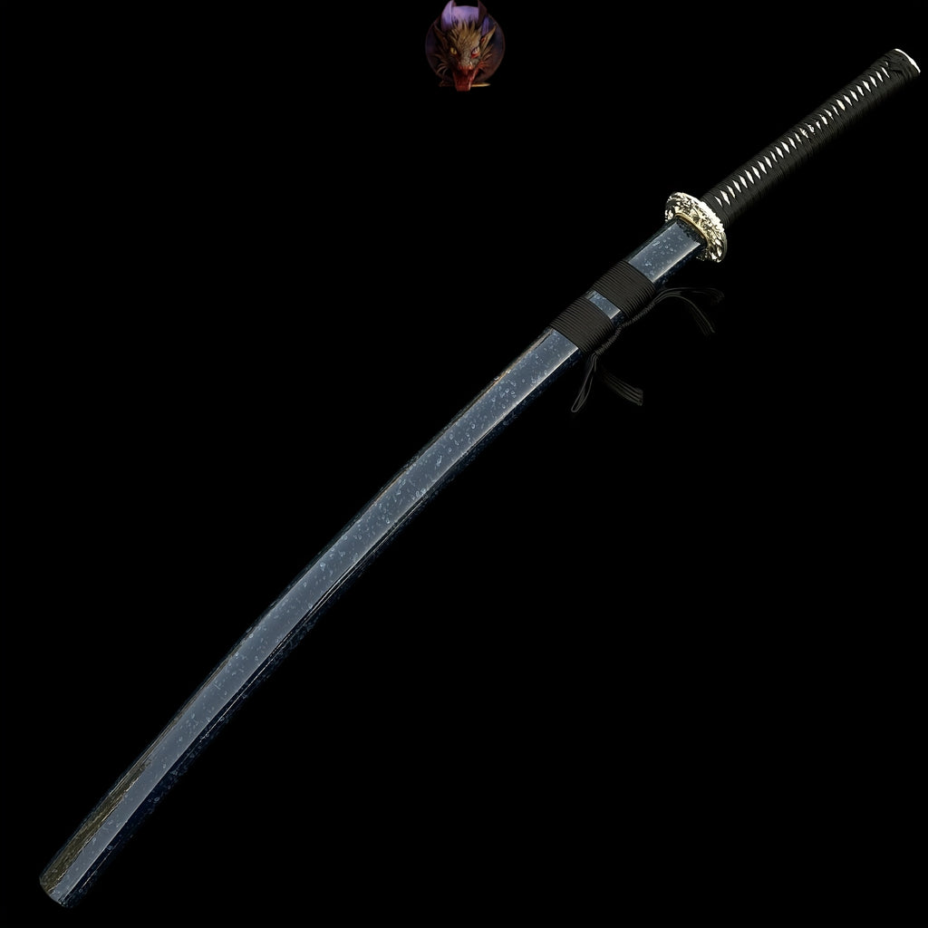 Life-size Blue Monster Carbon Steel Katana