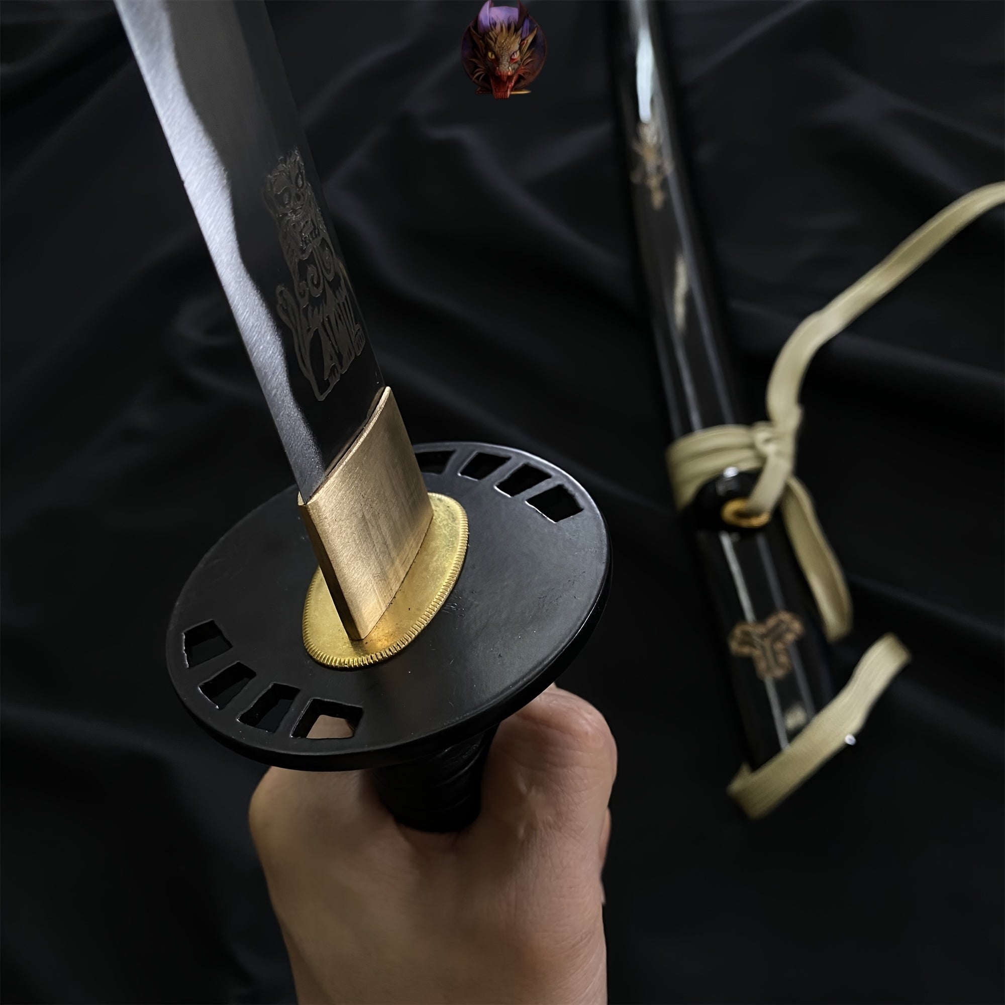 Handed Forged Carbon Steel Samurai Kill Bill Life-size Katana