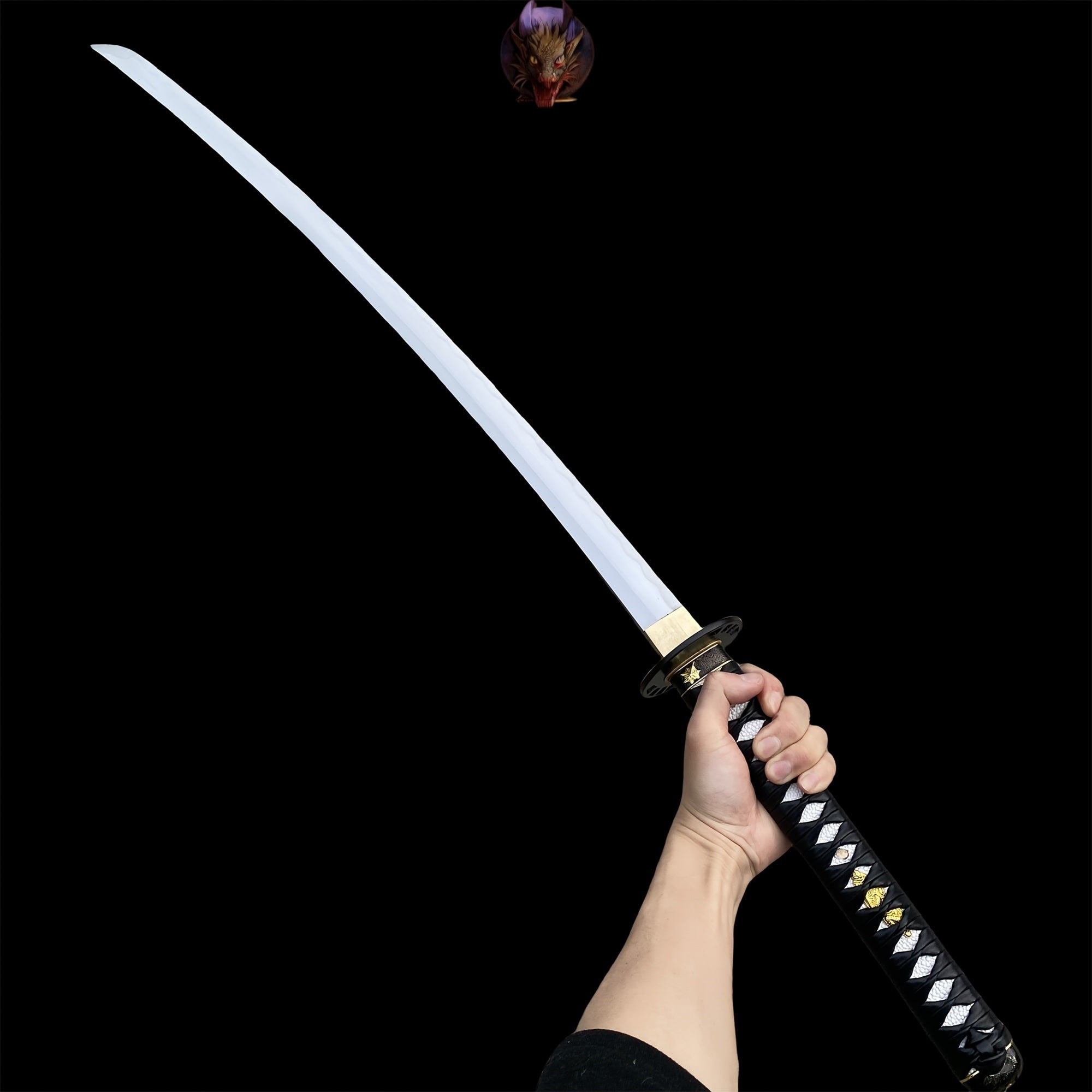 Handed Forged Carbon Steel Samurai Kill Bill Life-size Katana
