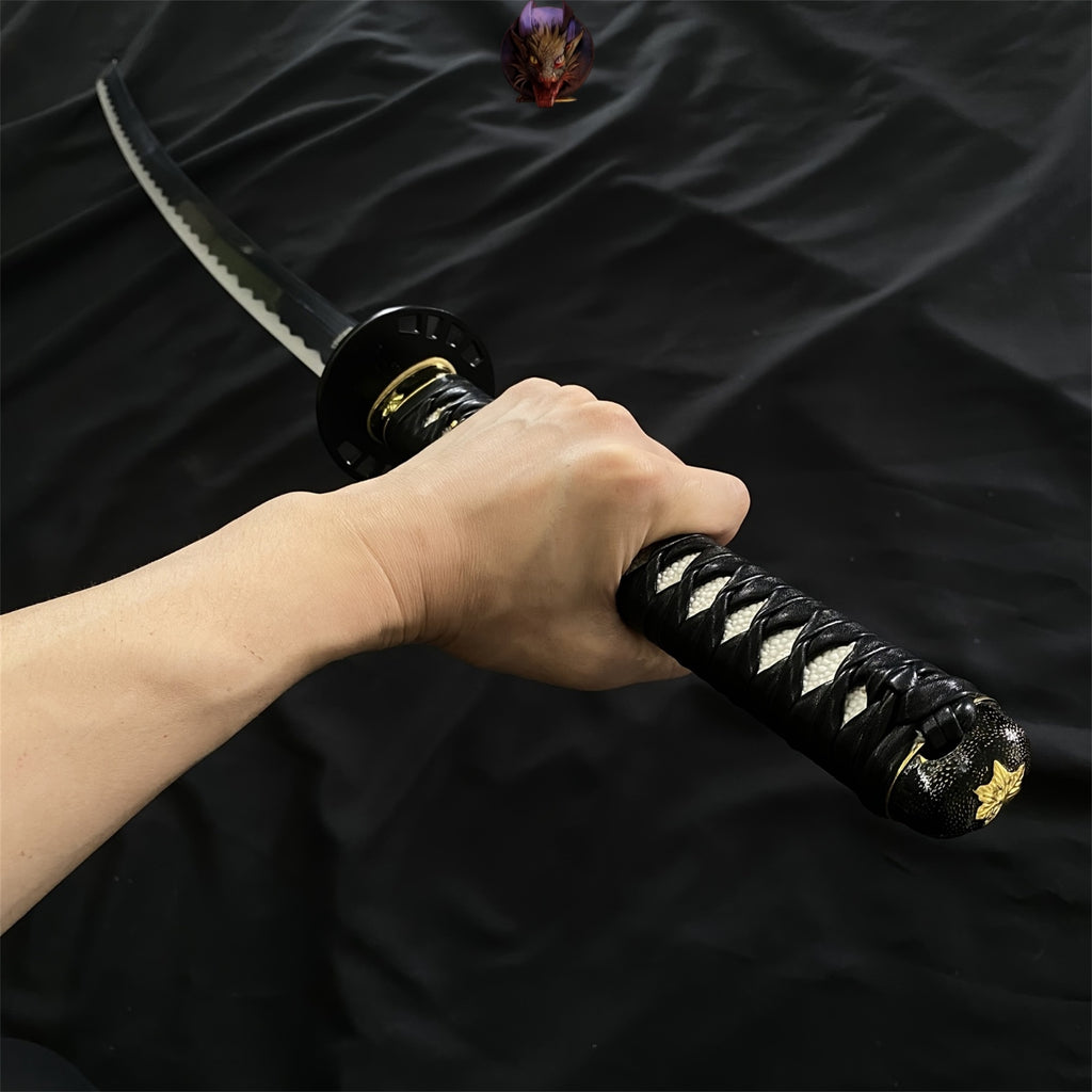 Handed Forged Carbon Steel Samurai Kill Bill Life-size Katana