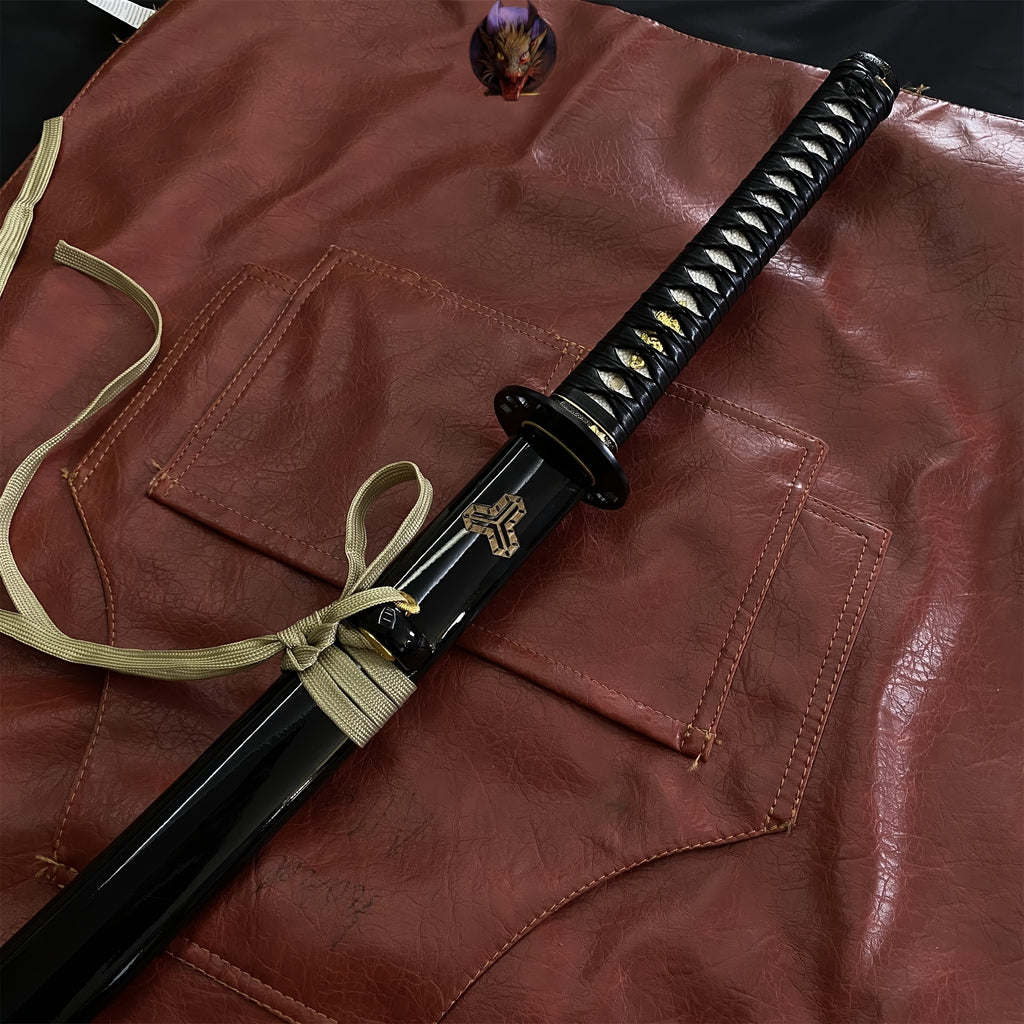 Handed Forged Carbon Steel Samurai Kill Bill Life-size Katana