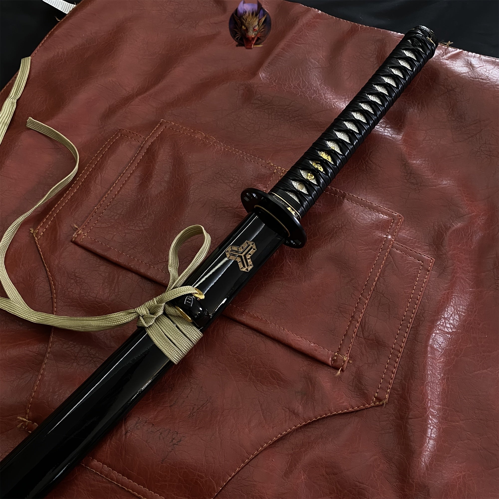 Handed Forged Carbon Steel Samurai Kill Bill Life-size Katana