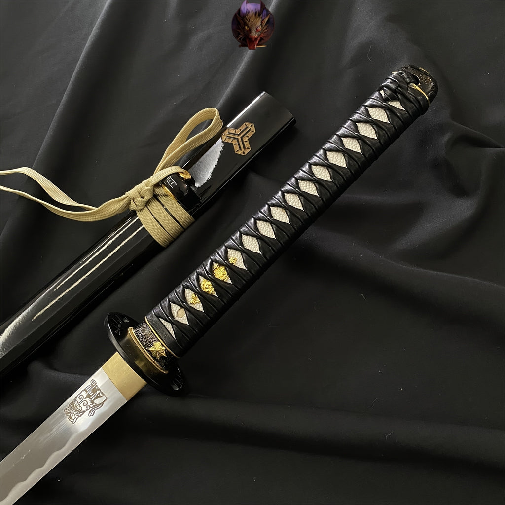 Handed Forged Carbon Steel Samurai Kill Bill Life-size Katana
