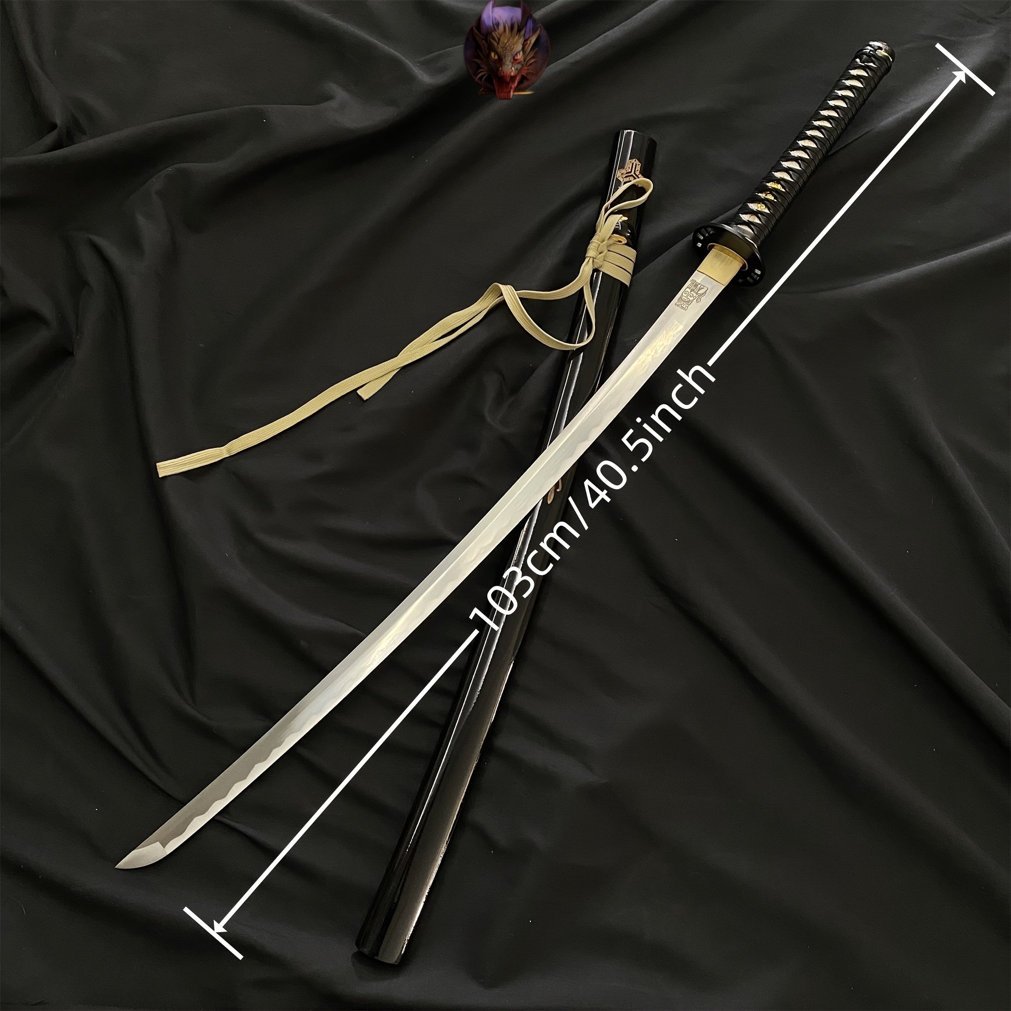 Handed Forged Carbon Steel Samurai Kill Bill Life-size Katana