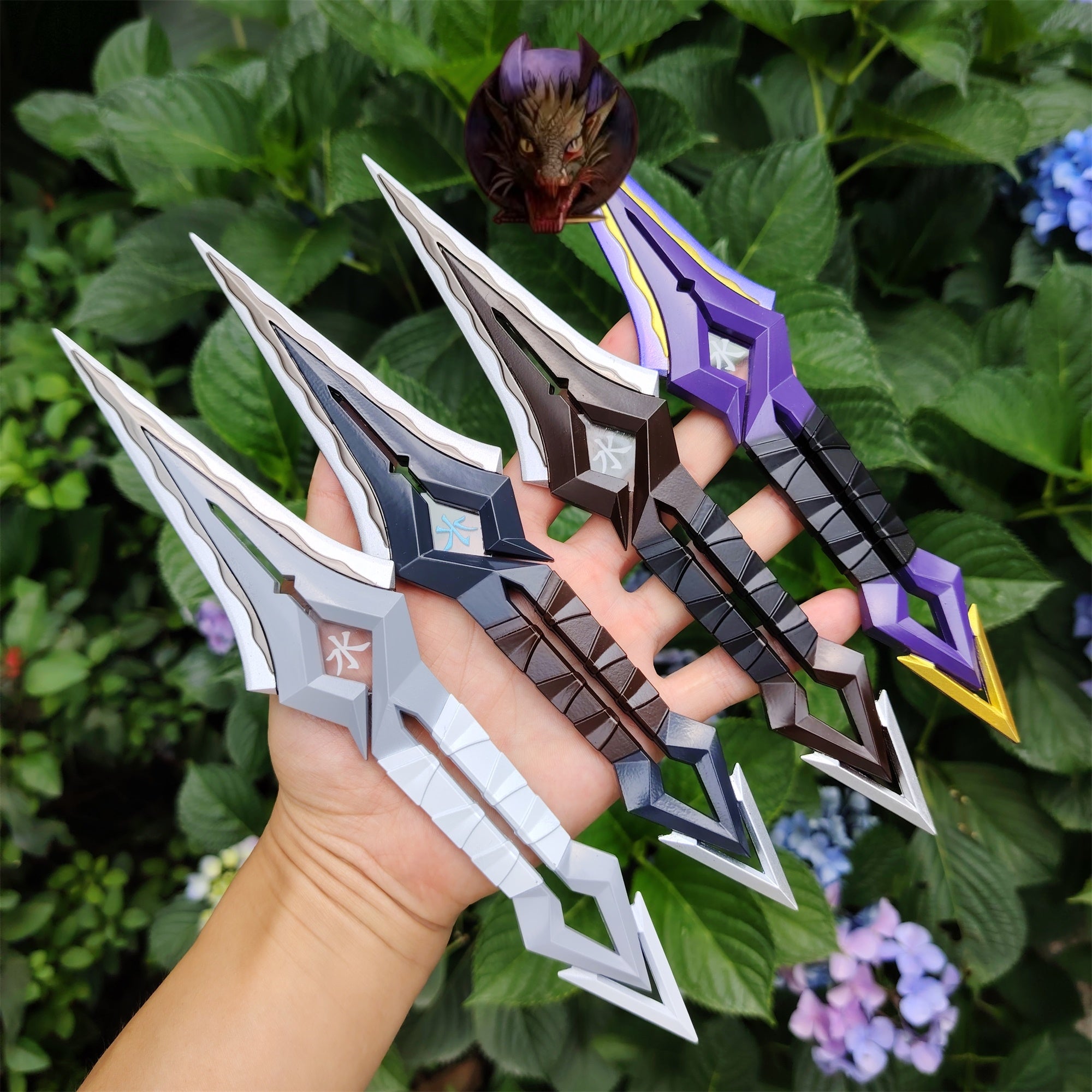 Val Game Kuronami Naru-Kami Metal Replica