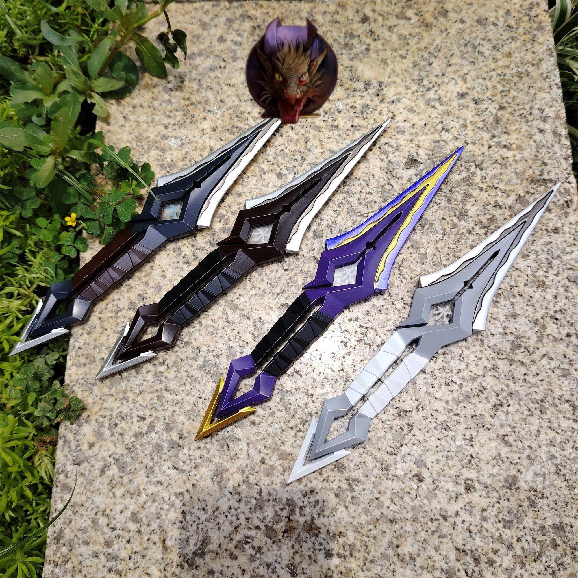 Val Game Kuronami Naru-Kami Metal Replica