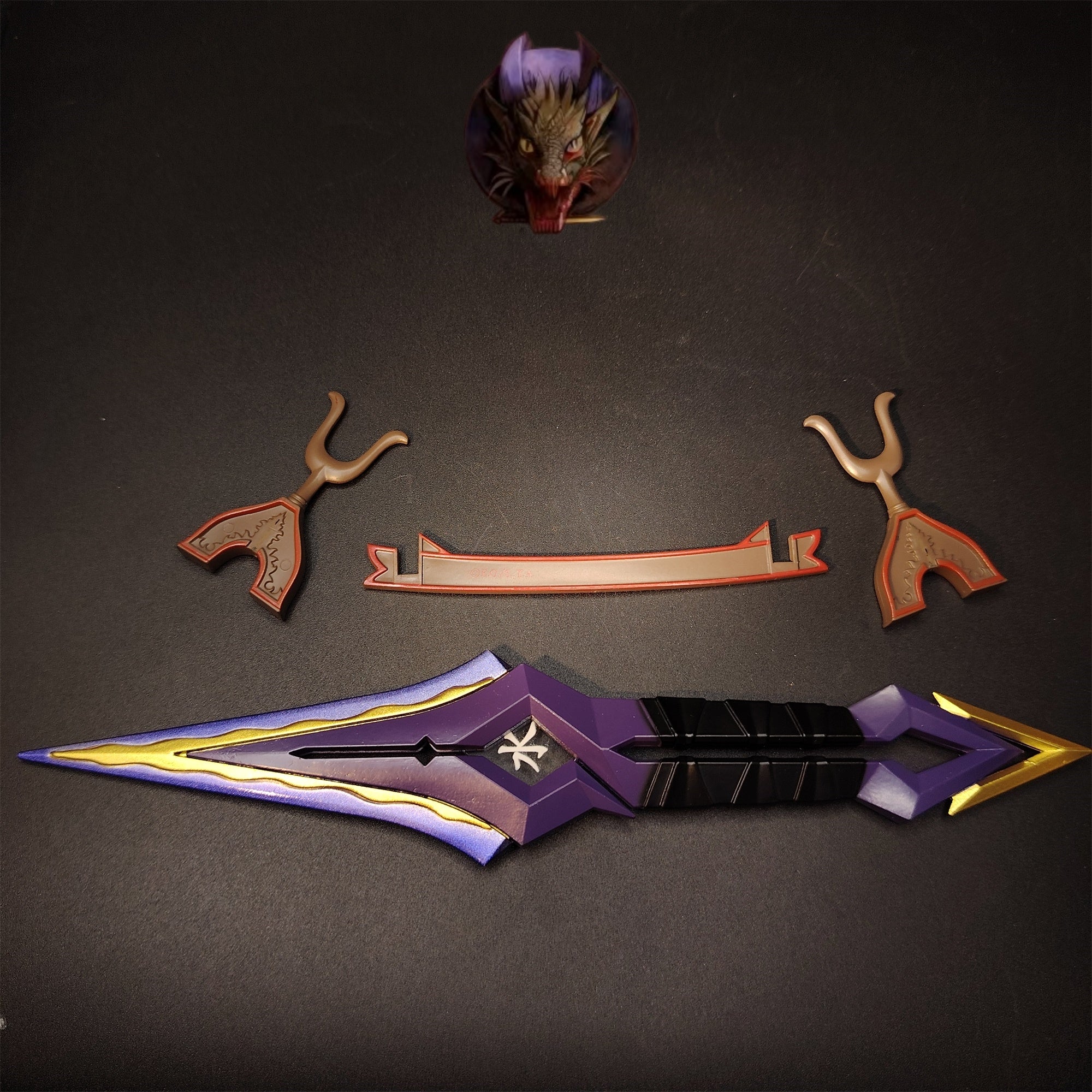 Val Game Kuronami Naru-Kami Metal Replica
