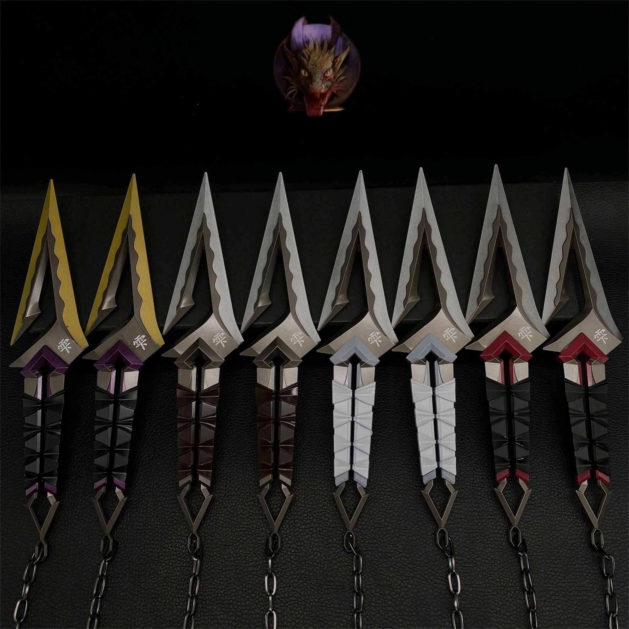 Kuronami No Yaiba Melee Metal Props 4 Options