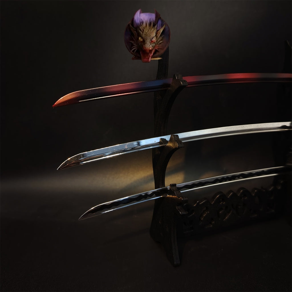 Kusabimaru, Gracious Gift of Tears, Black Mortal Blade 3 In Gift Box