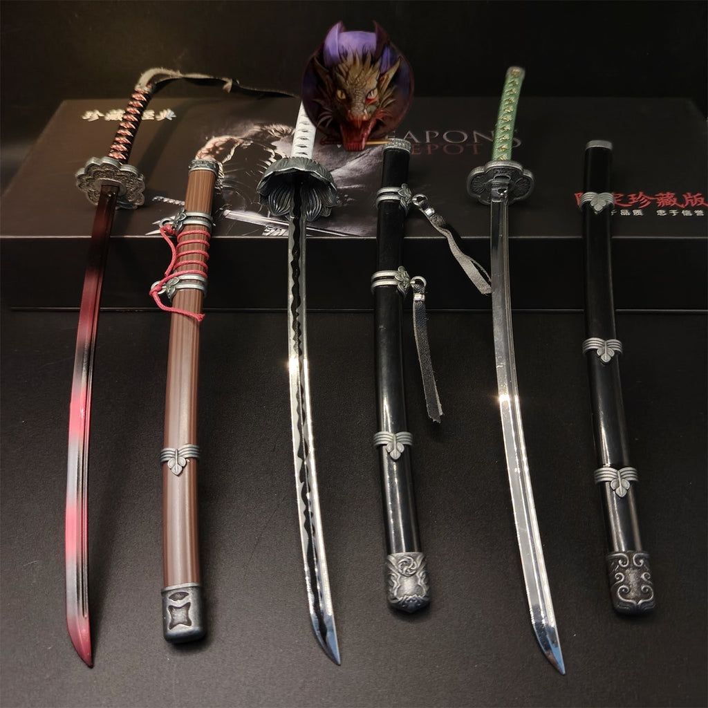 Kusabimaru, Gracious Gift of Tears, Black Mortal Blade 3 In Gift Box