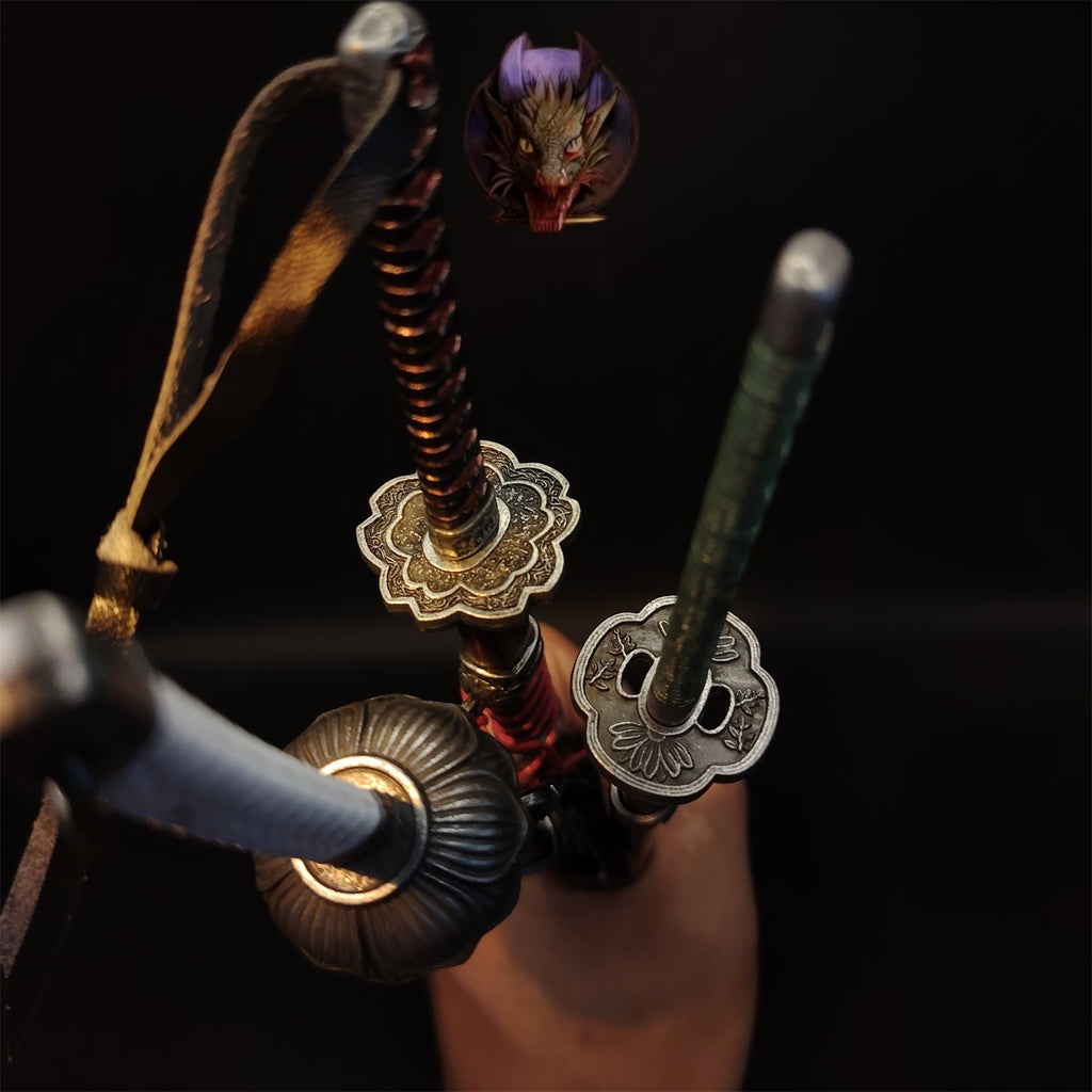Kusabimaru, Gracious Gift of Tears, Black Mortal Blade 3 In Gift Box