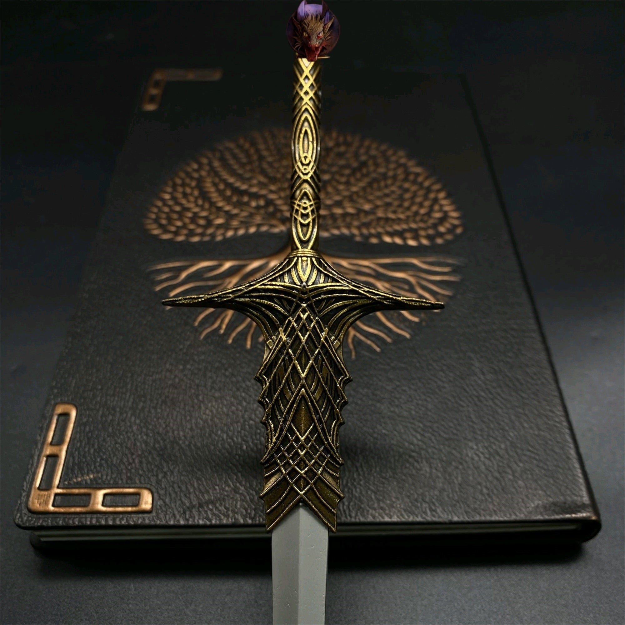 Soul Game Leda's Sword Metal Miniature Replica