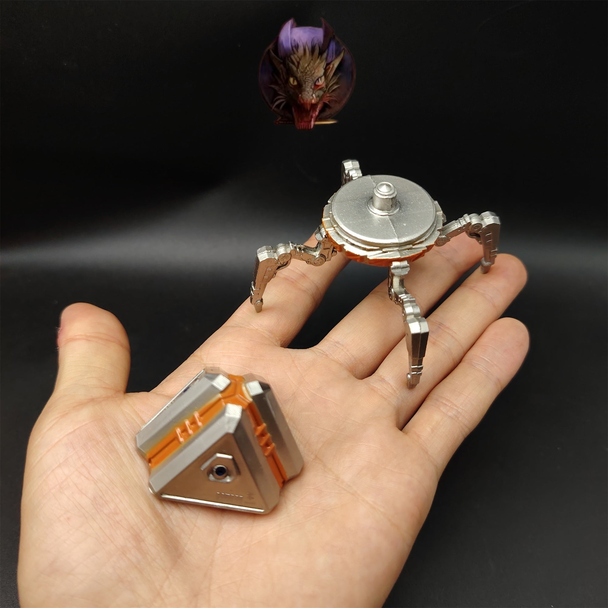 Flash Loot Robot Heirloom Metal Fidget Replica
