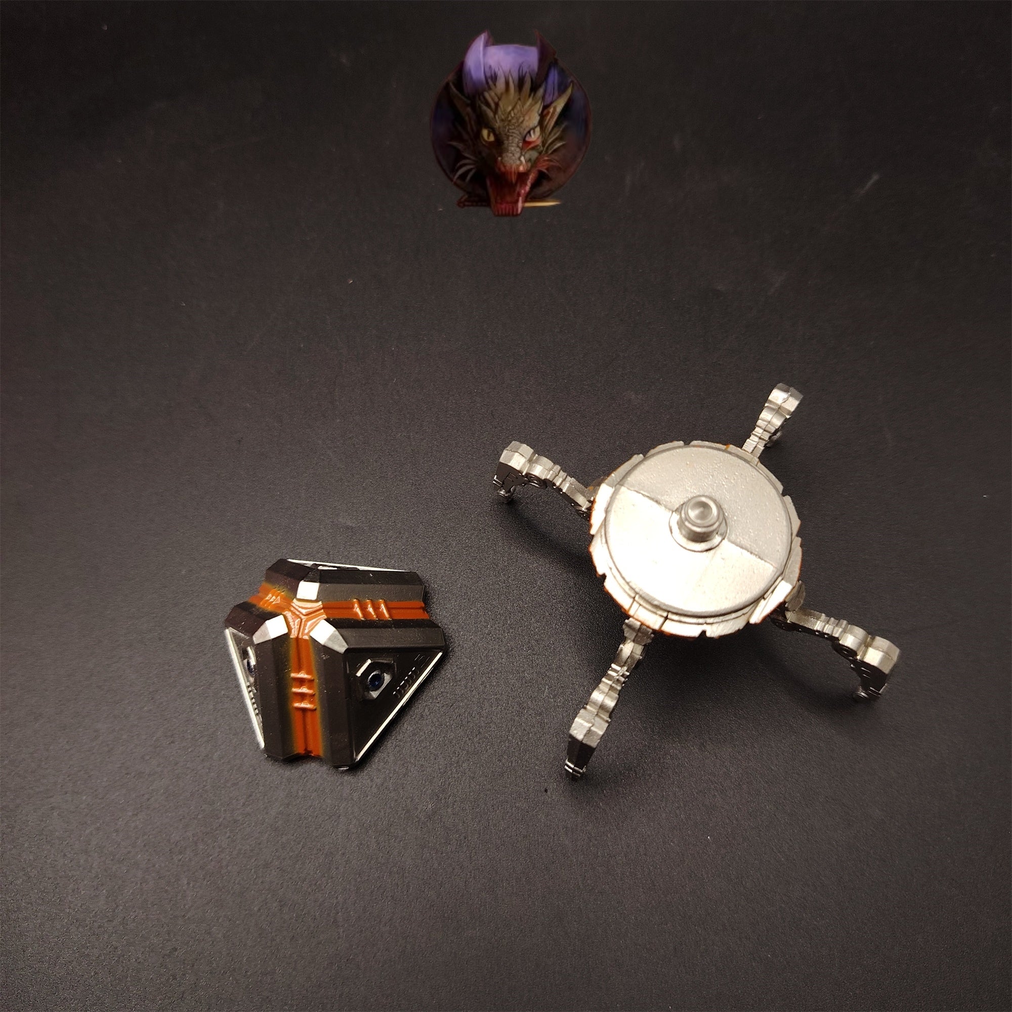 Flash Loot Robot Heirloom Metal Fidget Replica