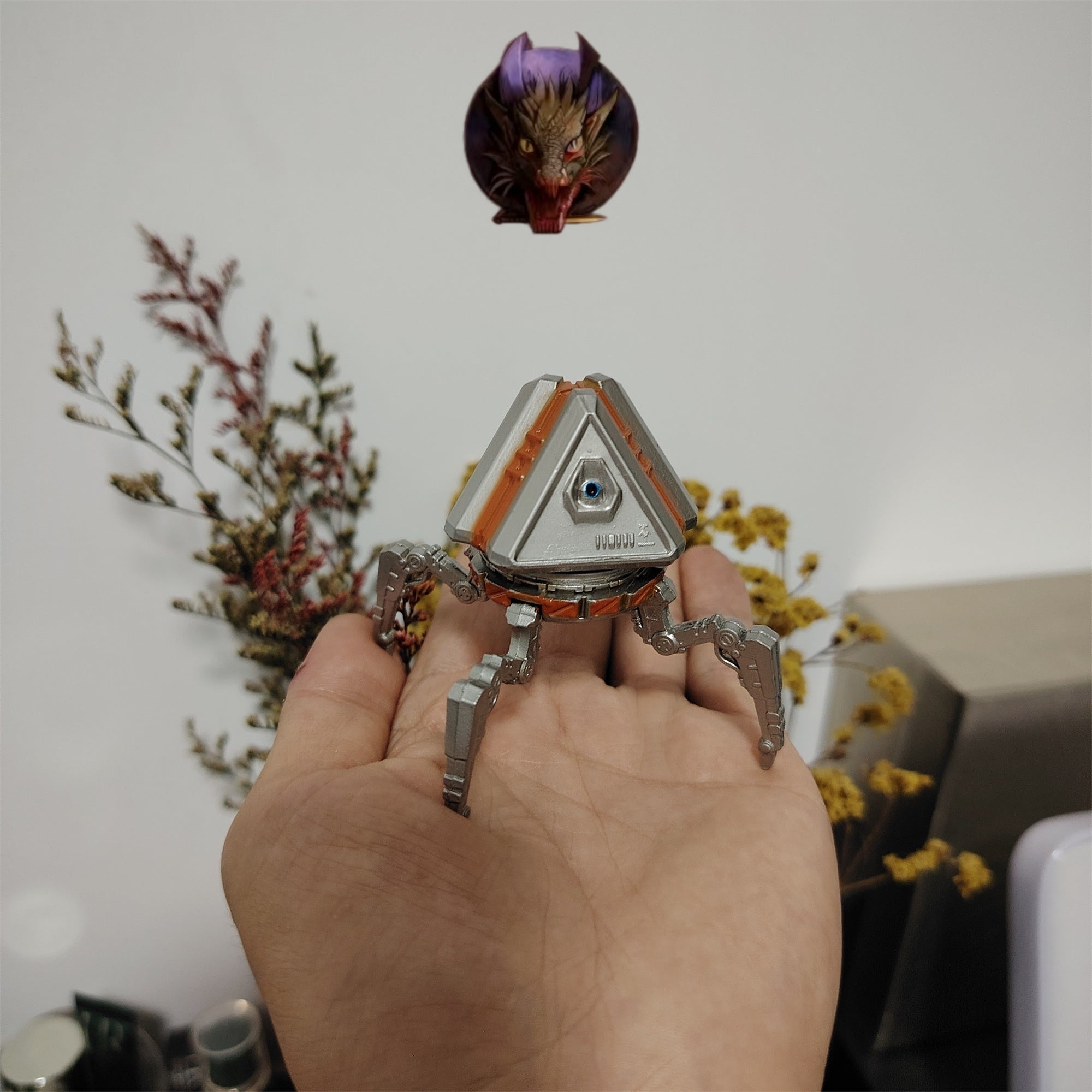 Flash Loot Robot Heirloom Metal Fidget Replica