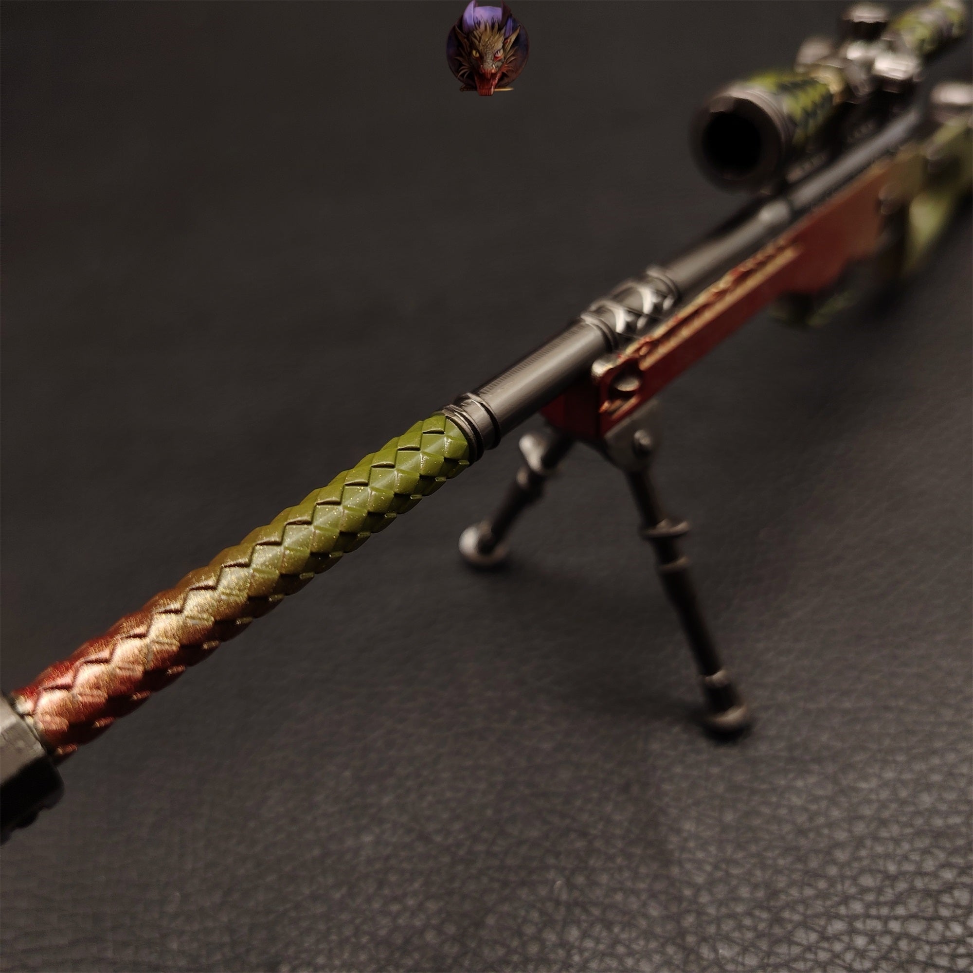 Dragon Lore And Fabe AWP Metal Miniature Gun Modle