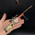Dragon Lore And Fabe AWP Metal Miniature Gun Modle