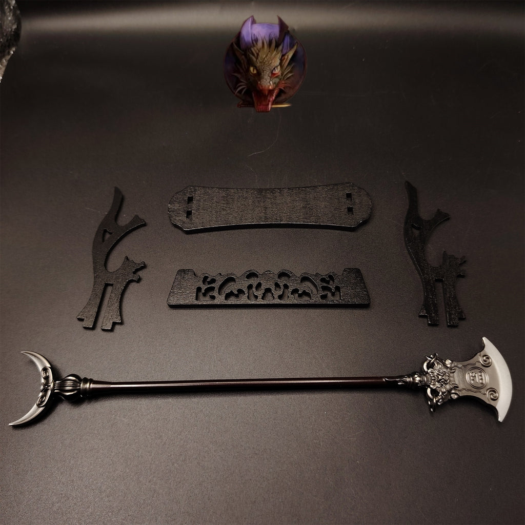 Water Margin: Lu Zhishen Water Grinding Zen Staff 8.7''Metal Replica