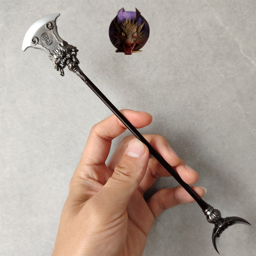 Water Margin: Lu Zhishen Water Grinding Zen Staff 8.7''Metal Replica