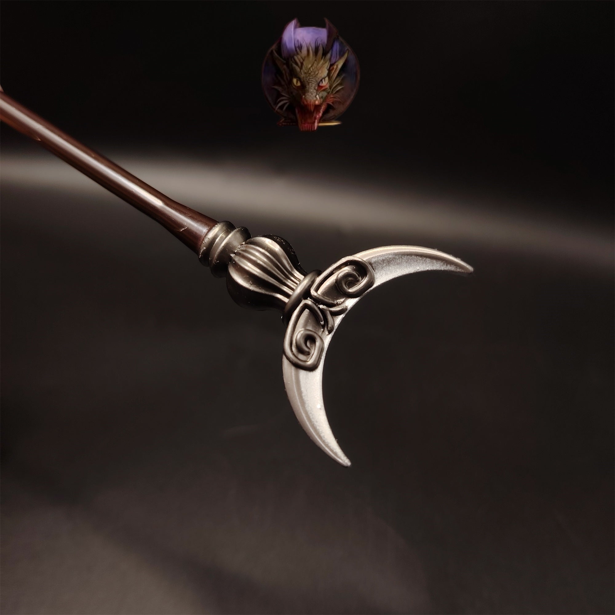 Water Margin: Lu Zhishen Water Grinding Zen Staff 8.7''Metal Replica