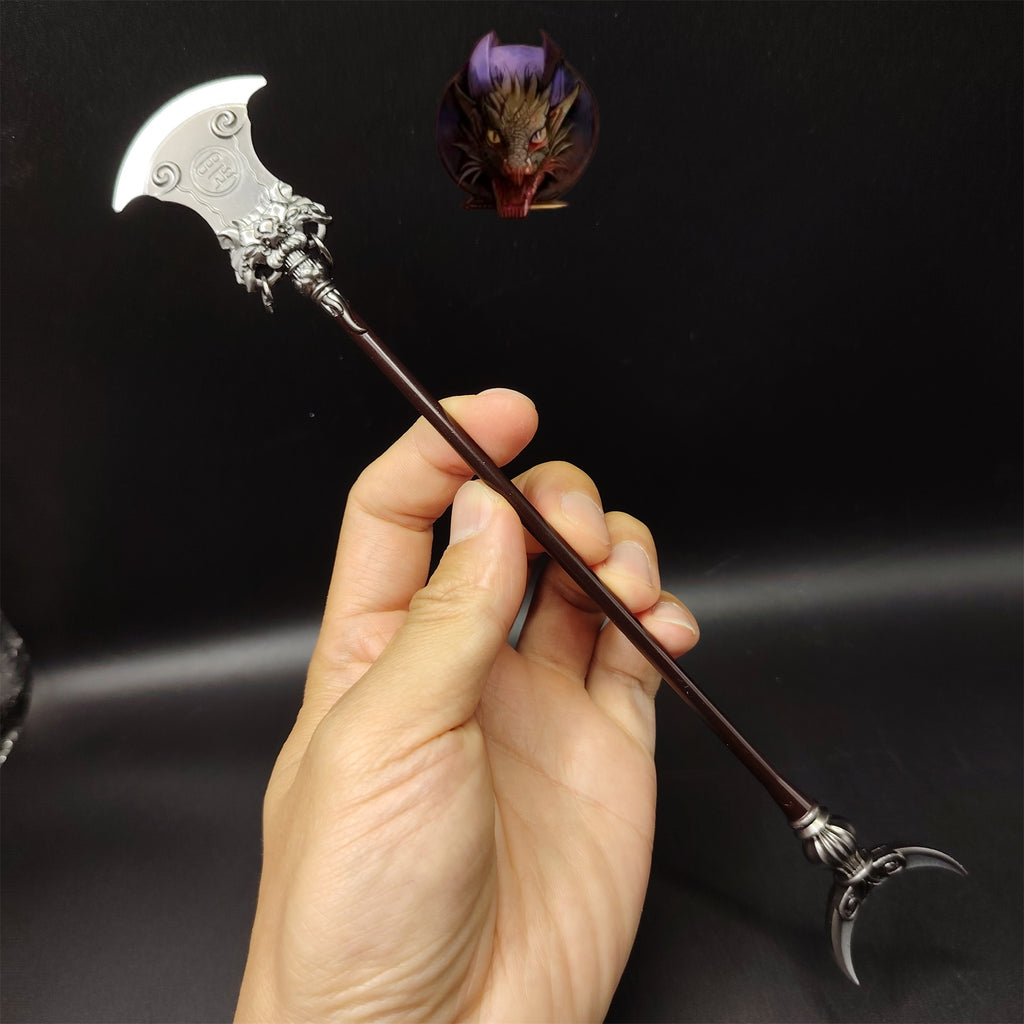 Water Margin: Lu Zhishen Water Grinding Zen Staff 8.7''Metal Replica