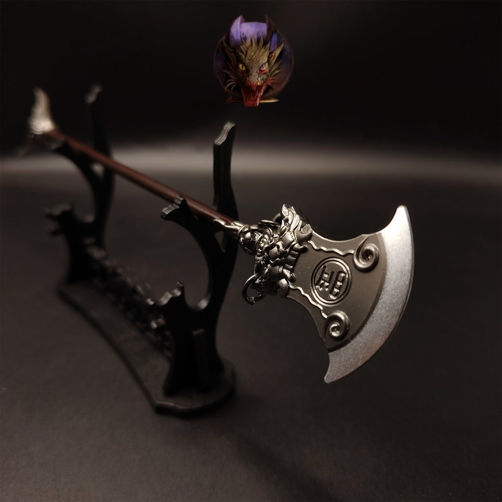 Water Margin: Lu Zhishen Water Grinding Zen Staff 8.7''Metal Replica