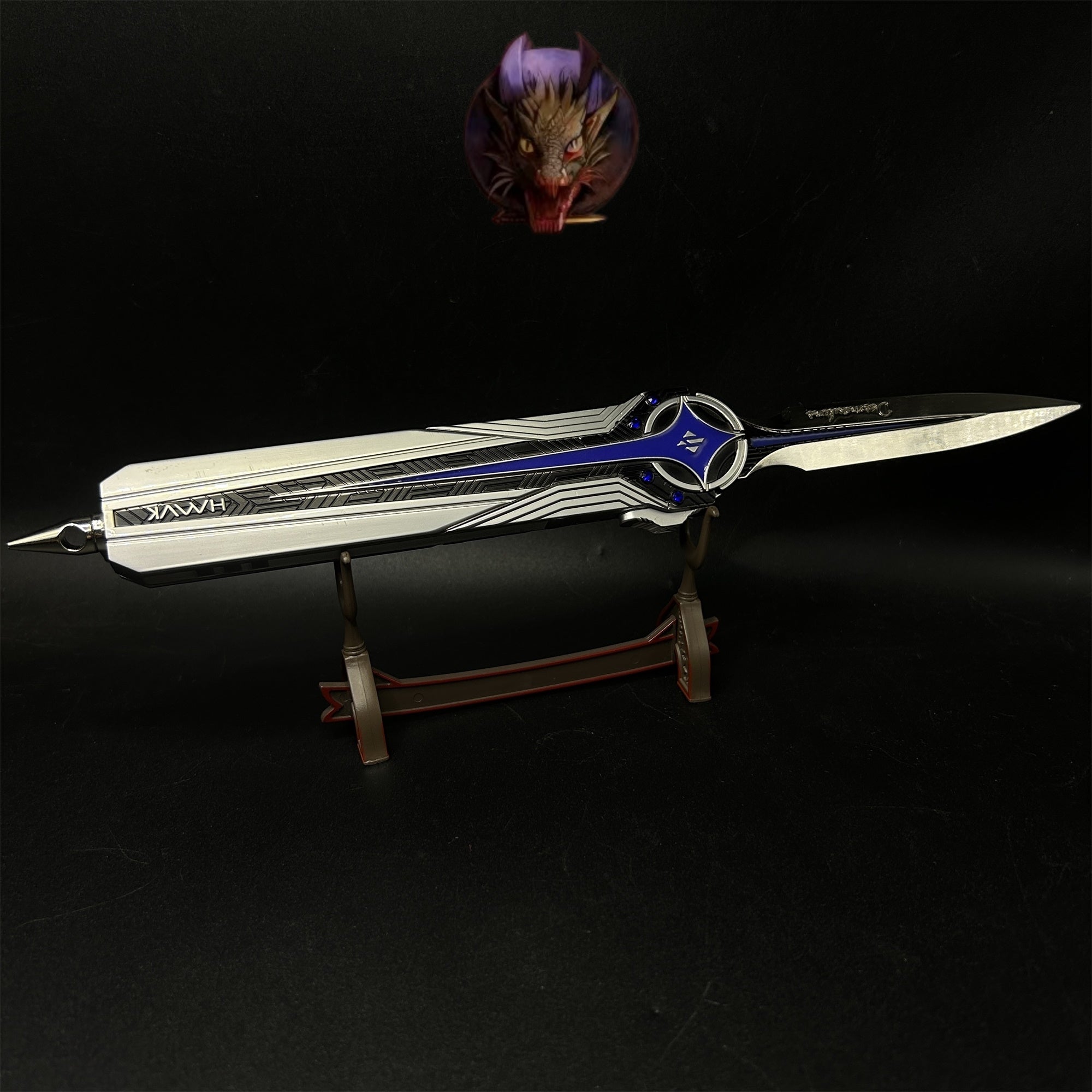 Delta Force Game Polaris Dagger Luminous Desmoulins’s Edge Metal Replica