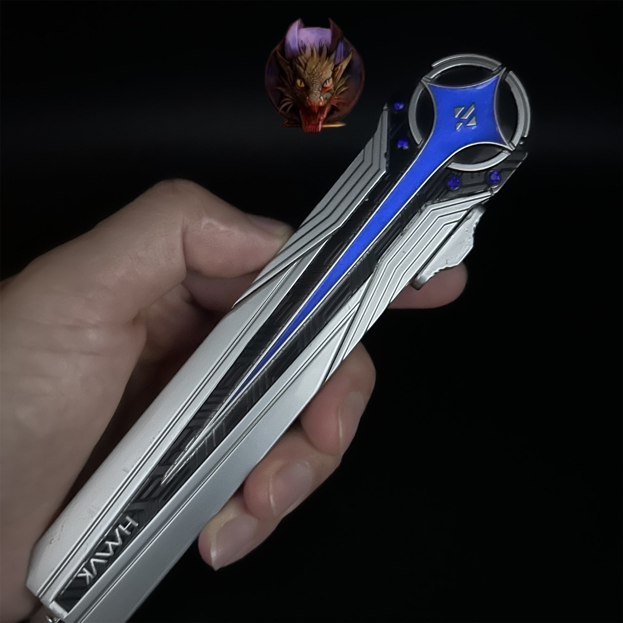 Delta Force Game Polaris Dagger Luminous Desmoulins’s Edge Metal Replica